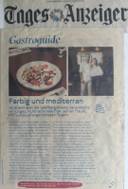 Article about AnaMiRa in the Tages-Anzeiger Gastroguide